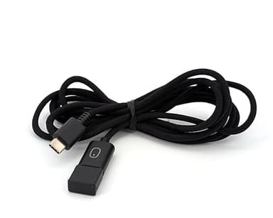 FineUsea 2-Meter USB-C Charging & Data Cable - Compatible with ROCCAT Kone Pro Air, XP Air, Burst Pro Air Mice & Vulcan TKL Pro, Vulcan II Mini Keyboards (Black)