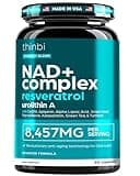 NAD Supplement 8457 mg Extra Strength NMN Alternative Liposomal + Green Tea for Women & Men, Resveratrol, CoQ10, Alpha Lipoic Acid – Energy Anti-Aging,Cell Regeneration –30-Day