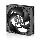 ARCTIC P9 Silent - PC Fan, 92 mm Particularly Quiet case Fan, Optimized for Static Pressure, Quasi Silent Fan Motor, 1900 RPM - Black