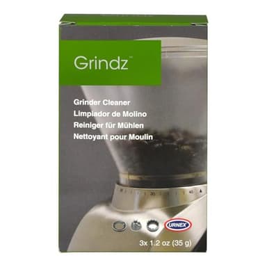 Urnex Grindz Professional Coffee Grinder Cleaning Tablets, 3 Single Use Packets
