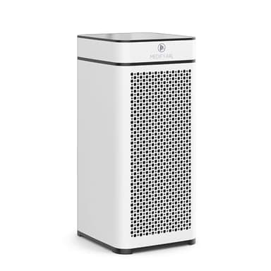 Medify MA-40 Air Purifier with True HEPA H13 Filter | 1,793 ft² Coverage in 1hr for Smoke, Wildfires, Odors, Pollen, Pets | Quiet 99.9% Removal to 0.1 Microns | White, 1-Pack