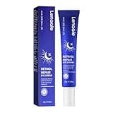 Retinol Eye Cream, Hydrating Under Eye Care Daily Wrinkle Cream, Infused with AHA30% to Smooth and Hydrate Skin, Eye Crea for Dark Circles Treatments, Reduce Under Eye Bags, Smooth Wrinkles（1.06 Oz）
