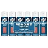 Scotchgard Rug & Carpet Protector, Carpet & Rug Protector Blocks Stains During Spring and Summer Gatherings, Fabric Protector Makes Cleanup of Stains from Muddy Footprints Easier, 14 oz(Pack of 6)