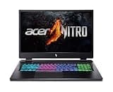 Acer Nitro 17 Gaming Laptop | Intel Core i7-14650HX | NVIDIA GeForce RTX 4060 Laptop GPU | 17.3" FHD IPS 165Hz G-SYNC Display | 16GB DDR5 | 1TB Gen 4 SSD | Killer Wi-Fi 6E | AN17-72-734A