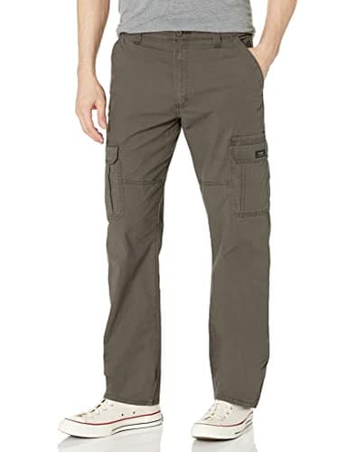 Relaxed Fit Stretch Cargo Pant, Olive Drab, 34W x 30L