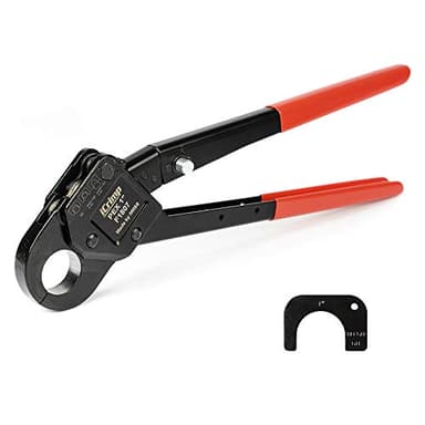 iCrimp Angle Head F1807 PEX Pipe Crimping Tool for Copper Rings - 1-inch Angle Single Crimper, Suitable for Tight Spaces