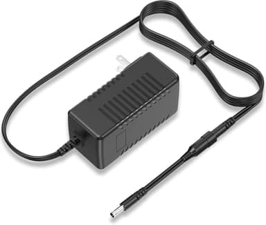 UL Listed Power Cord for AeroGarden Bounty 100911 100912 100913 Replacement Charger for AeroGarden Bounty Elite 100913-BSS AC Adapter 6.0Ft Long DC Supply PERFEIDY