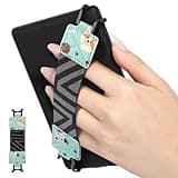 MoKo Security Hand-Strap for 6-8" Kindle eReaders Fire Tablet, Kindle/Kobo/Voyaga/Lenovo/Sony Kindle E-Book Tablet, High-elasticity Versatile Hand Strap Lightweight Finger Grip Holder, Multiple Dog