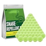 50 Pack Snake Be Gone for Yard Powerful Pet Safe Balls for Lawn Garden Camping Fishing Home to Repels Snakes and Other Pests (Floral)