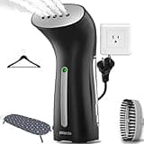 Travel Size Compact Travel Garment Steamer for Clothes to Go and Home Safe for Any Fabrics - Portable Handheld Steamer Powerful Steam Generator Iron for Clothes Best for Travel, 110V