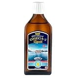 Sanniti 100% Natural Omega-3 Liquid | A Rich Source of EPA Fatty acids | Vitamins A & D3 | Product of Norway Sourced from Anchovies, Sardines, and Other Wild Fish, 8.45 fl. oz