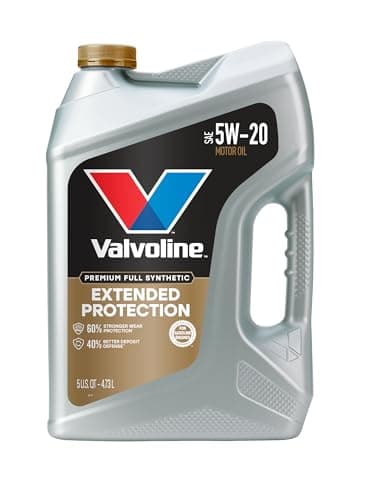 Valvoline Extended Protection Full Synthetic Motor Oil SAE 5W-20 5 QT