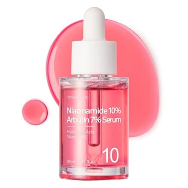 TOSOWOONG Niacinamide 10% Arbutin 7% Serum, Hyperpigmentation, Dark Spot Remover, Discoloration Correcting for Uneven Skin Tone, Glass Skin, All Skin Types, Korean Skincare, 33ml / 1.11 fl. oz.
