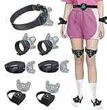 Skywin VR Full Body Tracking Bundle (1 Tracker Belt 2 Hand Tracker Straps, 2 Tracker Feet Straps, 2 Tracker Leg Straps) for HTC Vive System Tracker Pucks, VR Tracking