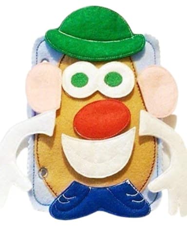 Mr Potato Head Quiet Book Page #5