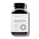 Smarter Nutrition Magnesium Complex - Chelated Mag Glycinate and Citrate, Malate, Hydroxide - Sleep & Stress Support with L-Theanine for Muscles, Nerves - Soy-Free - 60 Count - 30-Day Supply
