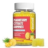 EAZGOO 1400MG Magnesium Citrate Gummies, High Absorption Magnesium Gummies for Adults, Extra Strength Magnesium Gummy Supplement for Healthy Relaxation, Vegan, Non-GMO, 60 Gummies