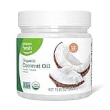 Amazon Fresh, Organic Refined Coconut Oil, 15 Fl Oz (Previously Happy Belly, Packaging May Vary)