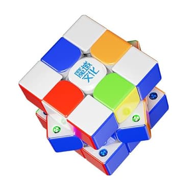 Moyu Weilong V11 2025 Ball-core UV Coated Speed Cube 3x3 Moyu Cube Stickerless Puzzle Cube Professional MagLev Magnetic Master Cube(Maglev Ball Core Version)