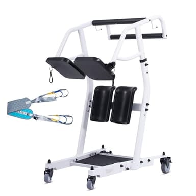 PIDOSO Sit to Stand Lift, Stand Assist Lift for Elderly, Patient Transfer Assist Devices with Belt for Home Care Use, 400 lbs Capacity