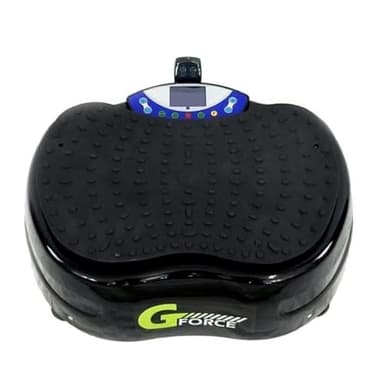 GForce Portable Dual Motor 1500 Watt Whole Body Vibration Plate Exercise Machine | Most Powerful Whole Body Vibration Platform Home & Gym Equipment for Men & Women, Lymphatic Drainage & Weight Loss