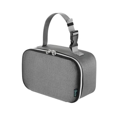 Beautyflier Travel Carrying Bag for Lifevac Travel Kit, Durable Storage Bag for Airway Suction Device, Portable Travel Case with Adjustable Hand Strap for Car Home Camping Hiking, Gray (Bag Only)