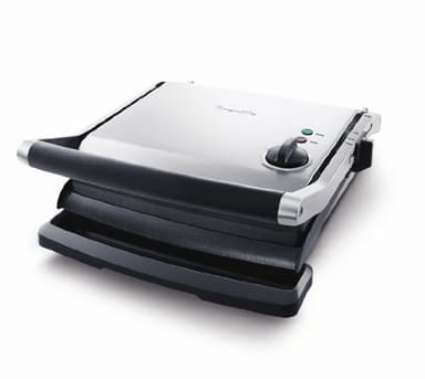 Breville BGR200XL Panini Grill and Sandwich Maker, Brushed Stainless Steel