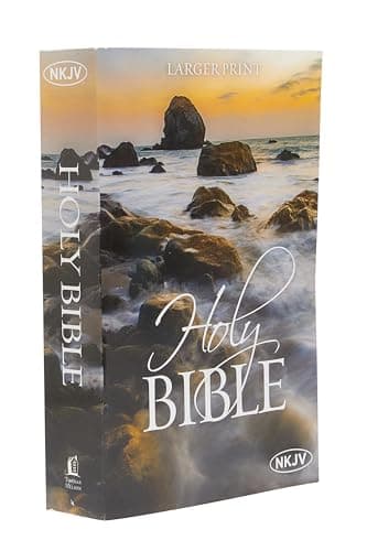 The NKJV, Holy Bible, Larger Print, Paperback: Holy Bible, New King James Version