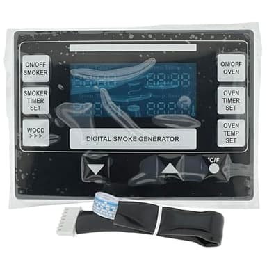 ORIGPARTS Control Circuit Board Replacement Parts for Bradley Digital 4 Rack & 6 Rack Electric Smoker (Display Panel)