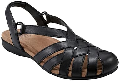 Earth® Women's BERRI Casual Sandal, Black 001, 9 W
