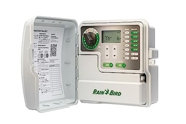 Rain Bird SST1200OUT Simple-to-Set Indoor/Outdoor Sprinkler/Irrigation Timer/Controller, 12-Zone/Station (This New/Improved Model Replaces SST1200O),Gray/Green