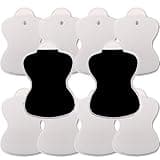 LotFancy Tens Unit Pads Compatible with Omron TENS Units, 10PCS Electrode Pads, (3.75” x 2.5”) Medium Size