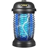 FVOAI Bug Zapper Outdoor, Mosquito Zapper, Fly Zapper, Fly Traps, Mosquito Trap for Outdoor, 3 Prong Plug, ABS Plastic Outer