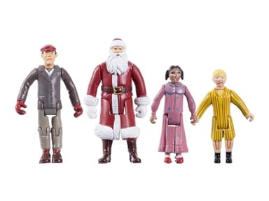 Lionel Trains - The Polar Express People Pack, O Gauge, People: Santa, Billy, Hero Girl, Hobo