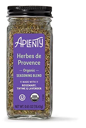 Aplenty, Organic Herbes de Provence Seasoning Blend, 0.65 Oz