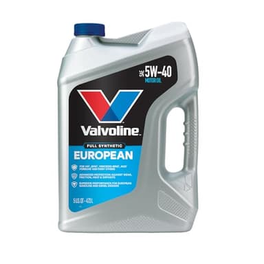 Valvoline European Vehicle Full Synthetic SAE 5W-40 Motor Oil 5 QT