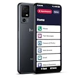LIVELY Jitterbug Smart4 Smartphone for Seniors - Cell Phone for Seniors - Not Compatible with Other Wireless Carriers - Must Be Activated Phone Plan