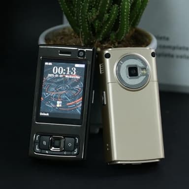 YUEHISY Unlocked Slider Phone, 2G GSM Mobile Phone with 2.0 Inch Screen, Dual SIM, MP3 MP4 Player, FM Radio, for Seniors (Black)