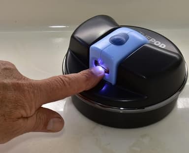ClipDifferent Pro 2.0 Electric Nail Clipper with Catcher for One-Handed Operation. Ages 13 and Older. Adaptive, Patented Safety Technology. Perfect for Limb Loss, Limb Difference, Low Mobility.