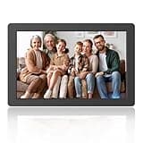 8 Inch Digital Picture Frame, HD Display USB/SD Card Photo Frame, Wall Mountable Electronic Slideshow for Videos and Music, Auto-Play Memories from USB Drive or Memory Card