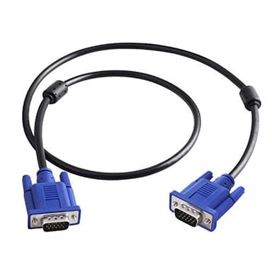 PASOW VGA to VGA Monitor Cable HD15 Male to Male for TV Computer Projector (3 Feet)
