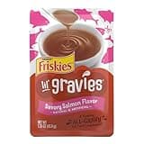 Purina Friskies Lil' Gravies Savory Salmon Flavor Cat Food Complement Lickable Cat Treats - (Pack of 16) 1.55 oz. Pouches