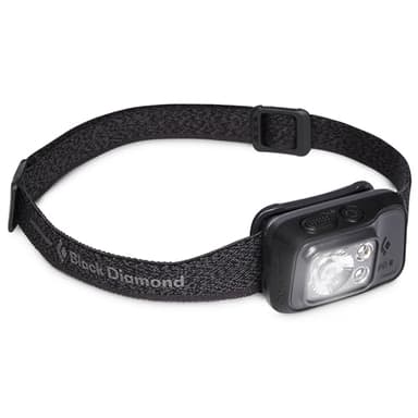 BLACK DIAMOND Spot 400-R Rechargeable Headlamp | 400 Lumens, Dimmable | Micro-USB Charging | Waterproof & Compact | Camping, Hiking, Running | Graphite