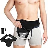 Fanwer Ostomy Belt Black - Stealth Colostomy Belt for Ostomy Bag, Ostomy Wrap, Ostomy Support Belt, Colostomy Bag Covers for Sport & Daily Life