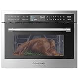 Dual Microwave Oven 24 Inch, Gasland Built-in Microwave with Convection Oven, 1000W, 11 Levels, Sensor Cook, Touch Control, 1.6 Cu. Ft Wall Microwave Oven Combos, Stainless Steel