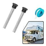 RV Water Heater Aluminum/Zinc Anode Rod for Atwood Heaters, Eau 2 Pack 1/2" NPT RV Hot Water Tank Anode Rod for RV, Camper and Trailer Water Heaters
