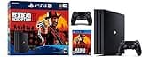Sony PlayStation 4 Pro 1TB SSD Console - Red Dead Redemption 2 Game Bundle with DualShock-4 Wireless Controller, AMD 8 Cores Processor (Renewed)
