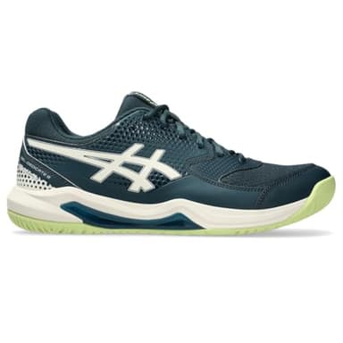 ASICS Men's Gel-Dedicate 8 Pickleball Shoes, 11, Tranquil Teal/Cream