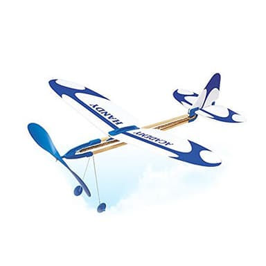 ACADEMY HANDY RUBBER BAND-POWERED MODEL AIRPLANE KIT #18500