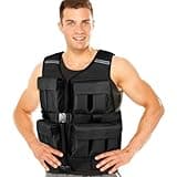 DMDG Adjustable Weighted Vest Men 40LB,Weight Vest For Walking Rucking Running,Men'S Weighted Workout Vest With Adjustable Sandbag, Weighted Vest For All Body Types,Even Weight Distribution(30LB-40LB)